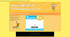 Desktop Screenshot of malvorlagen1001.de